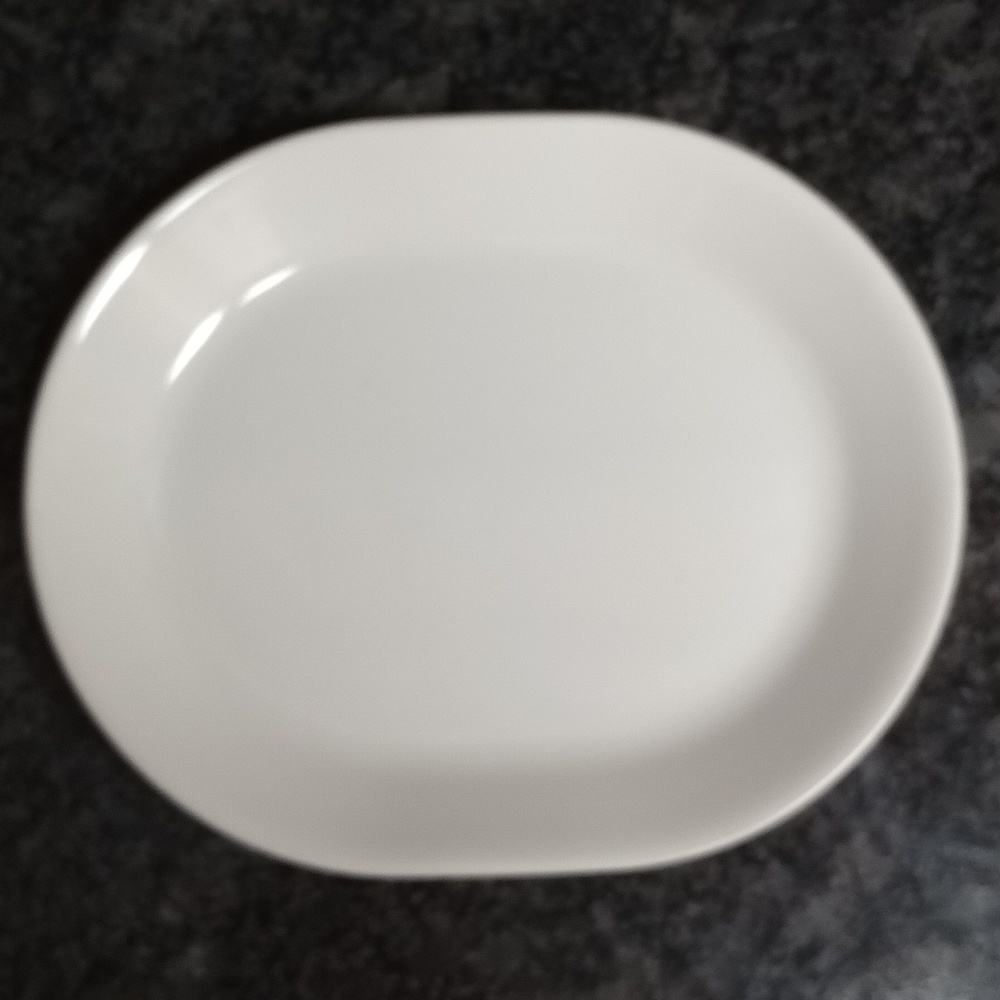 Corelle by Cornigware Platter Sandstone/Beige Serving/Meat Plater12.25" x 10"